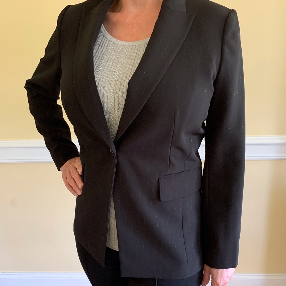 St. John pinstripe blazer